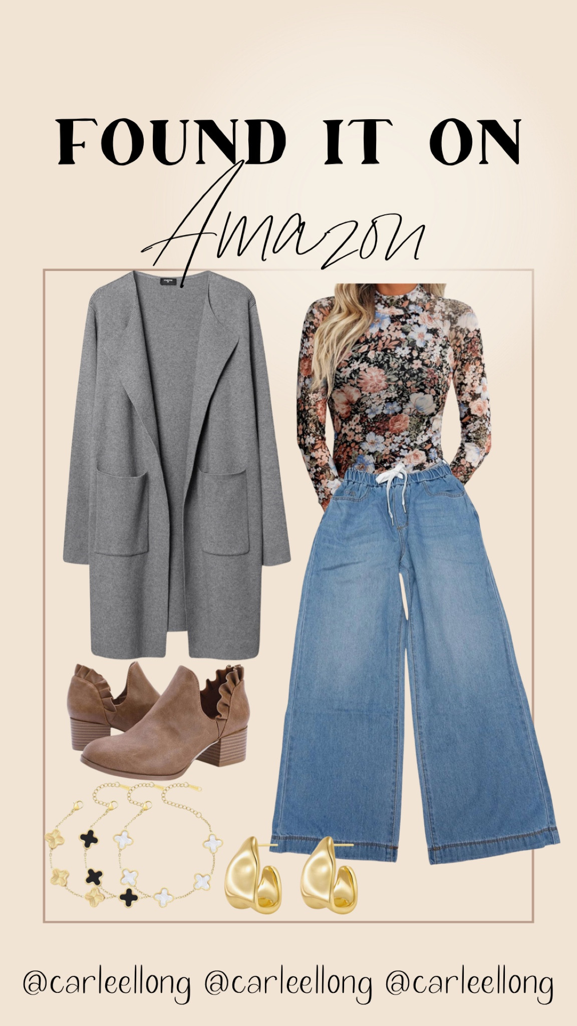 Cute winter to spring transition outfit all on Amazon!! 

#LTKFindsUnder50 #LTKSaleAlert #LTKStyleTip