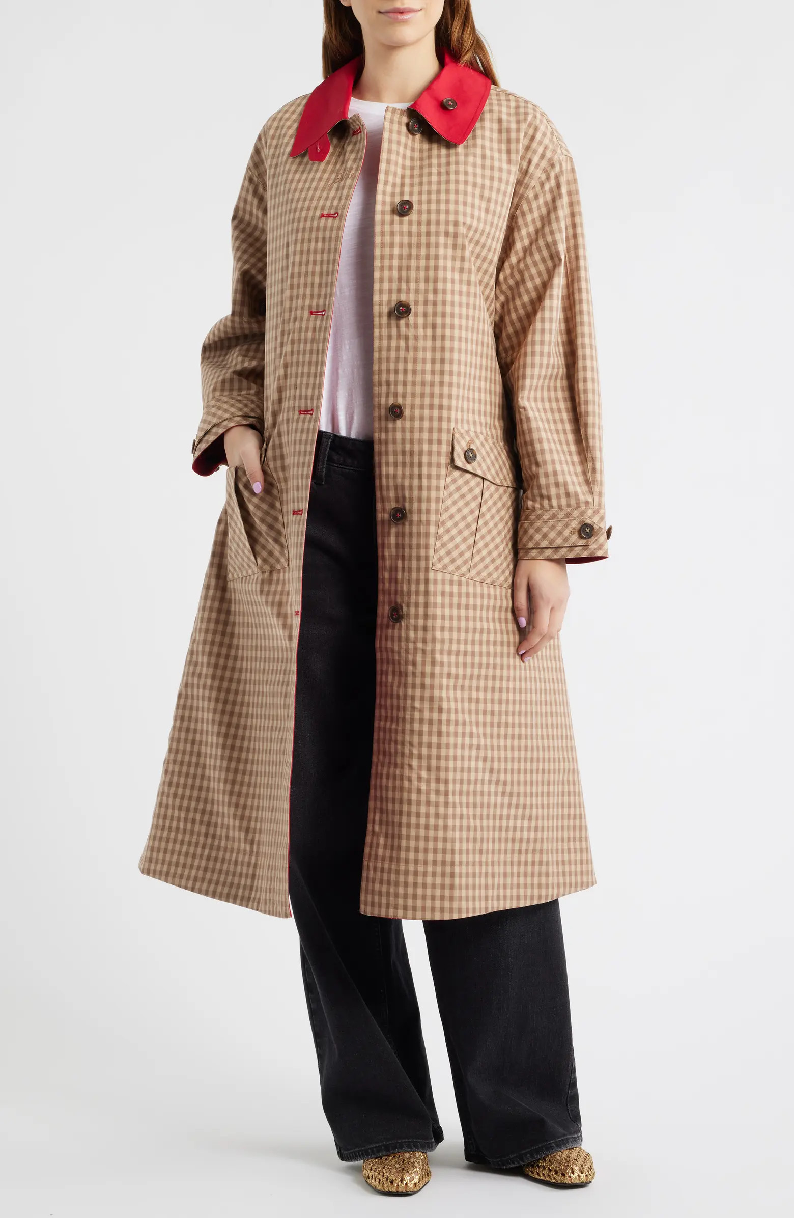Anja Reversible Trench Coat | Nordstrom