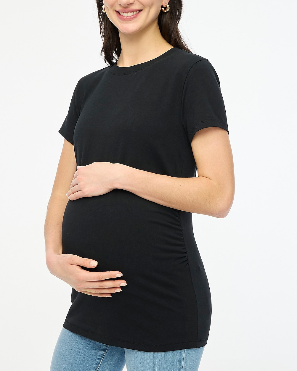 Maternity crewneck tee | J.Crew Factory