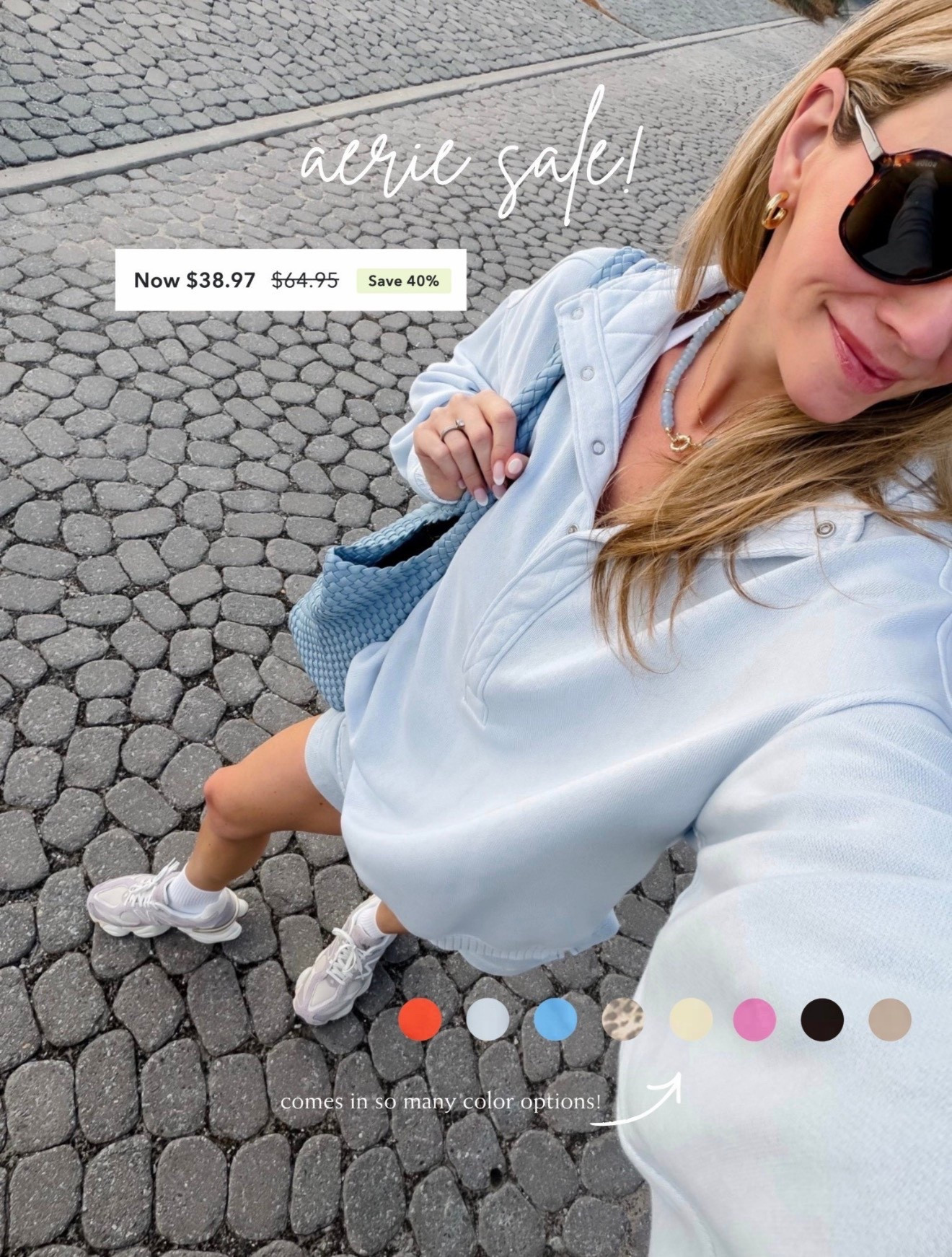 Aerie cute and cozy outfit! I’m obsessed with this sweatshirt, and it’s now 15% off + 35% off with code MORELOVE ! 🌊

#LTKxAerie #LTKSaleAlert #LTKootd