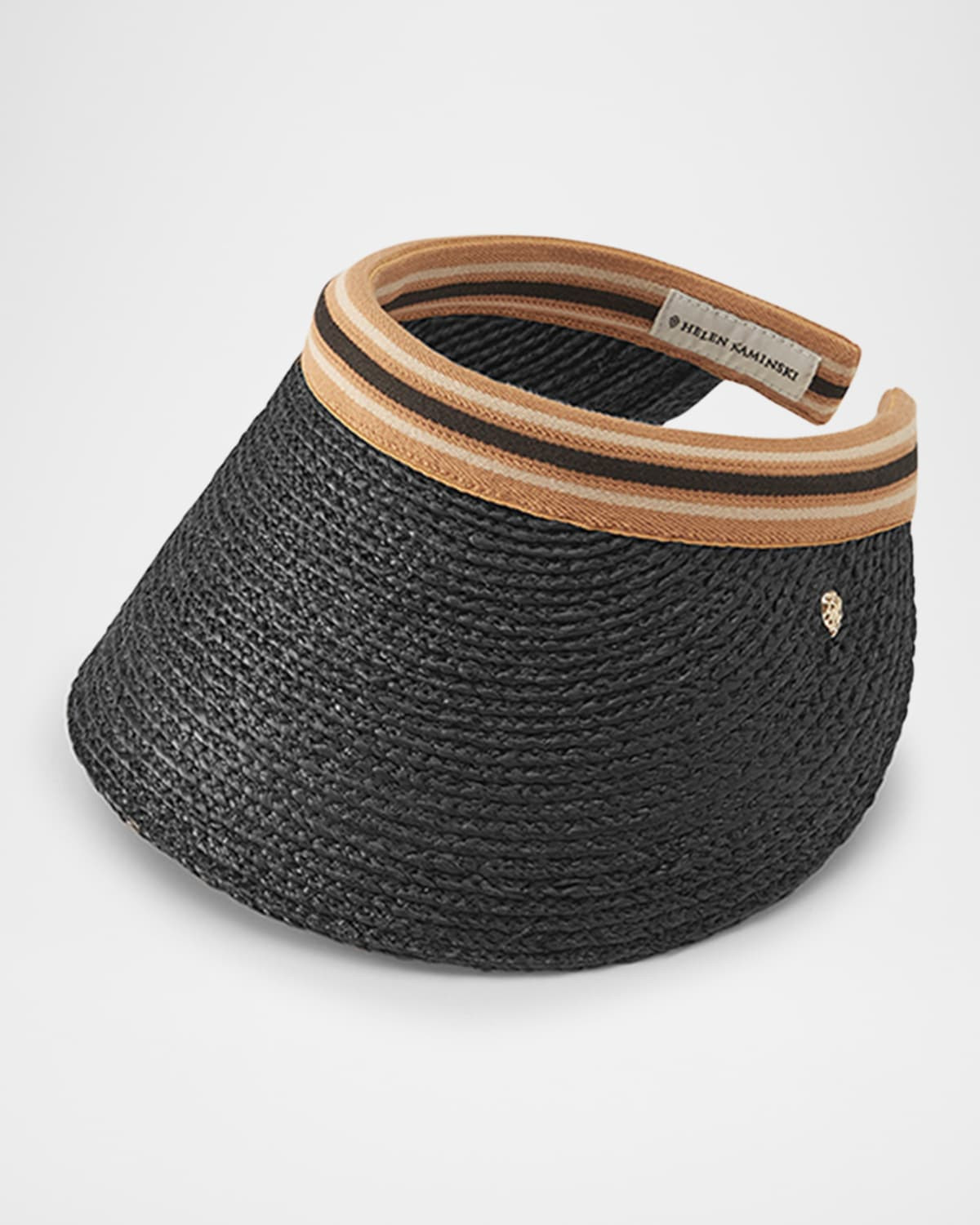 Slide On Raffia Visor | Neiman Marcus