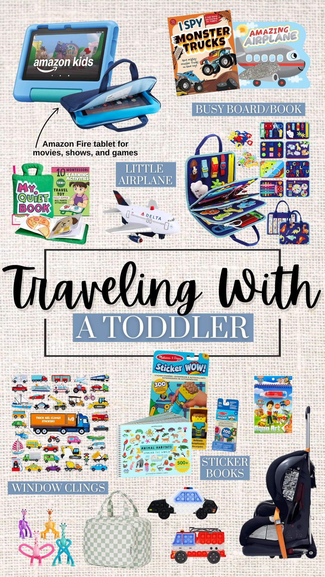 Toys (distractions) for traveling or flying with a toddler this summer!!🙏🏻✈️☀️

#LTKFindsUnder50 #LTKFamily #LTKKids