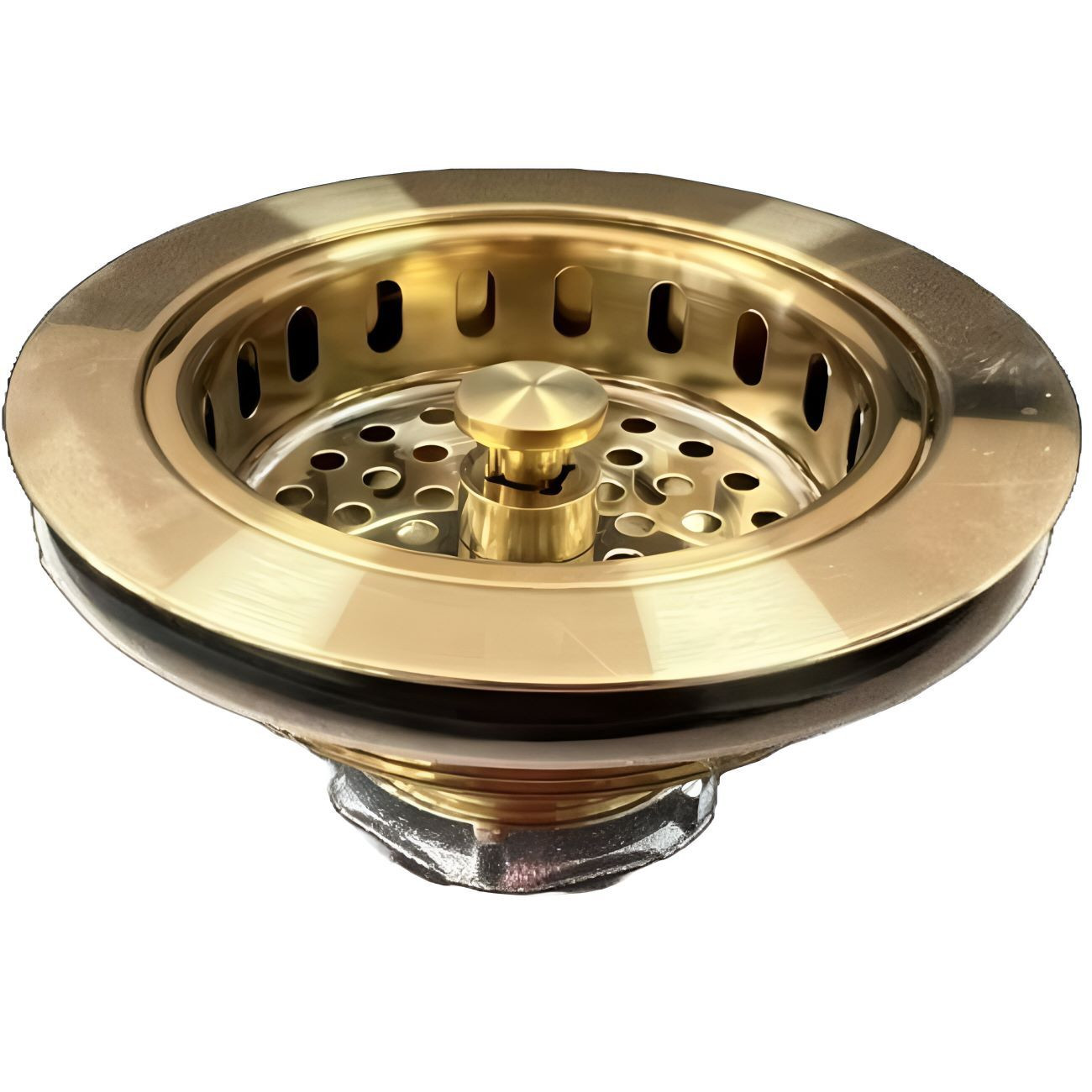 Solid Brass Kitchen Sink Strainer | Vintage Tub & Bath