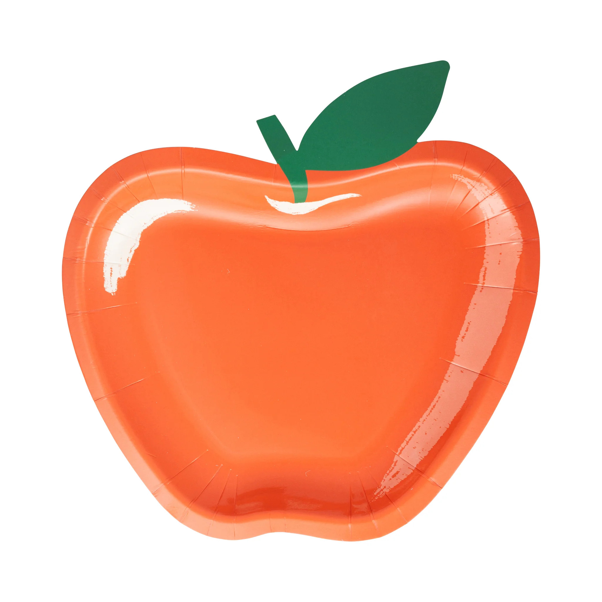 Apple Shaped Paper Plate | My Mind's Eye