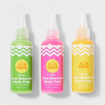 3pc Neon Sidewalk Chalk - Sun Squad™ | Target