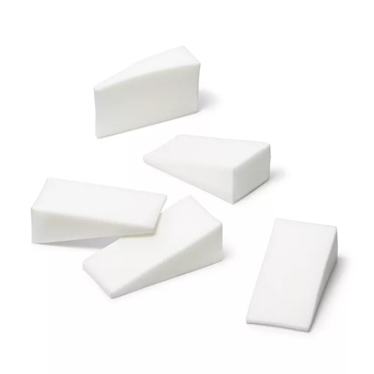 Latex Free Foam Cosmetic Wedges - White - 32ct - up & up™ | Target