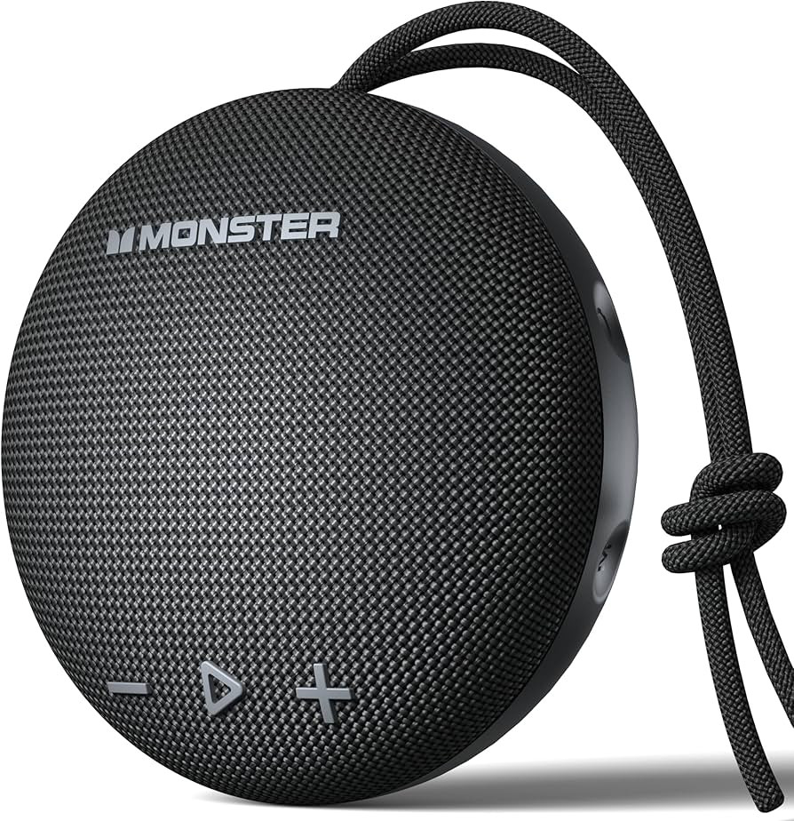 Monster Bluetooth Speaker, IPX8 Shower Speaker Waterproof, Bluetooth 5.4 with Loud HD Sound and R... | Amazon (US)
