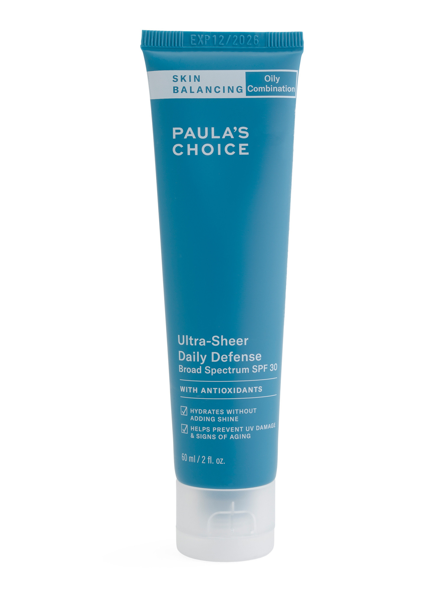 2oz Skin Balancing Ultra Sheer Spf 30 Daily Defense | TJ Maxx