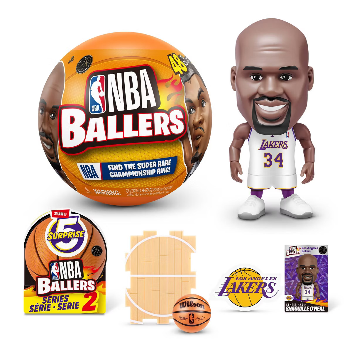 5 Surprise NBA Ballers Series 2 by ZURU: PVC Mini Figure Sports Toy | Target