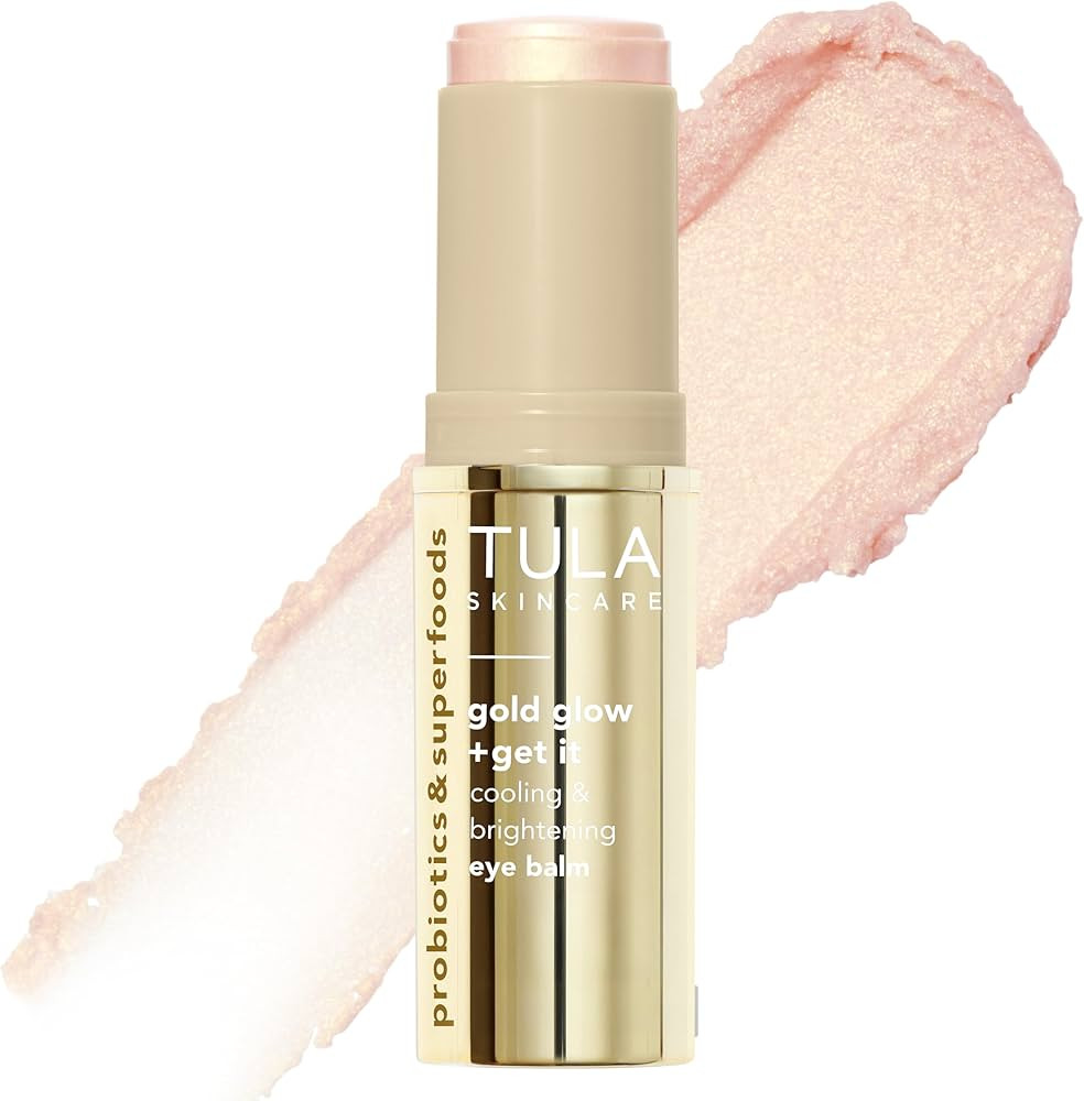 TULA Skin Care Eye Balm Gold Glow - Dark Circle Treatment, Instantly Hydrate and Brighten Underey... | Amazon (US)