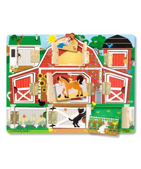 Melissa & Doug Magnetic Farm Hide & Seek Board | Zulily