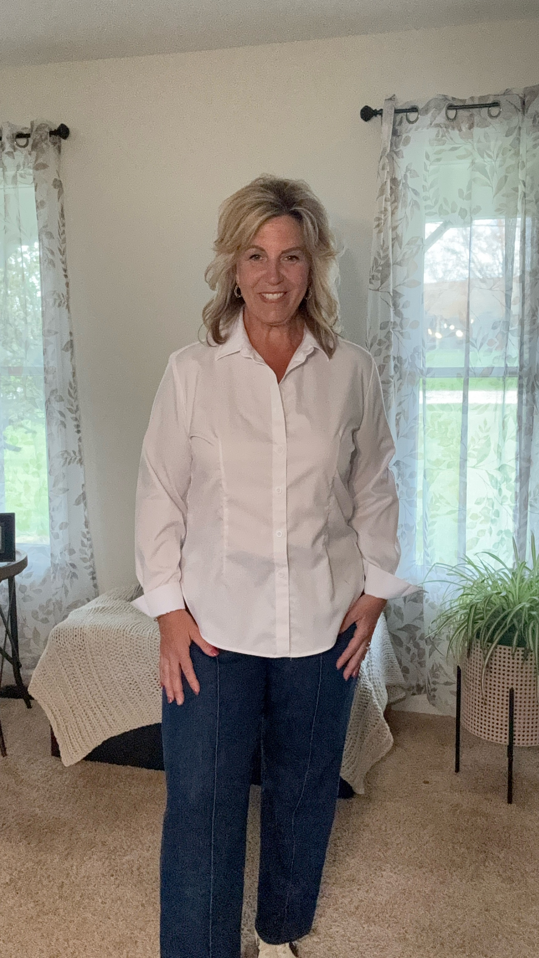 Button down blouse

I believe a shirt like this is a staple in every closet. It’s got fabulous darts on the front to give you a slimming look 

Easily worn tucked in or untucked

This is a quality material at an affordable price 

I’m wearing a size large 

Retail therapy with getting back into a routine after a quick vacation to the beach

I’m 5’5 size 12/14 and wear a Large in most brands

#LTKFindsUnder50 #LTKMidsize #LTKStyleTip