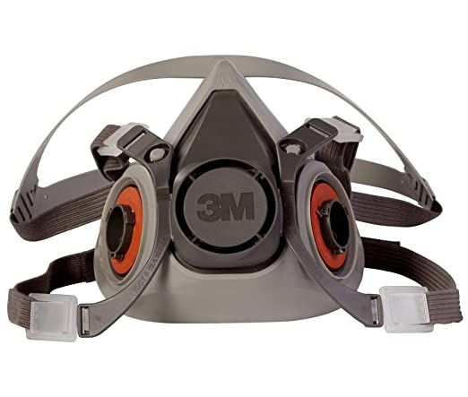 3M Half Facepiece Reusable Respirator 6200, Gases, Vapors, Dust, Paint, Cleaning, Grinding, Sawin... | Amazon (US)