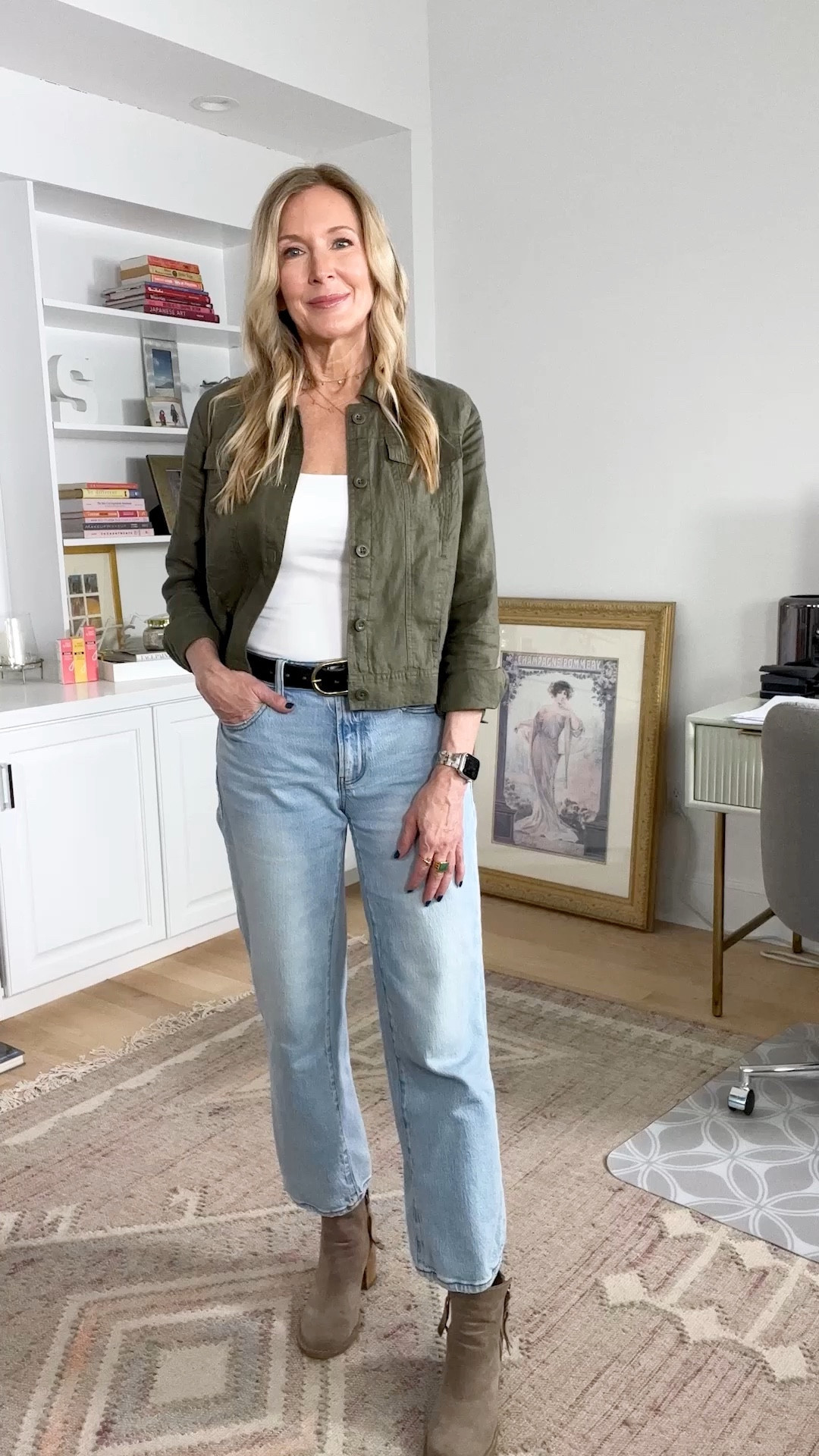 Spring Outfit Ideas from Quince

100% Linen Cropped Jacket
$50 Jeans
100% Cotton Sweater
Shaping Black Work Pants
Spring Trenchcoat

#LTKfindsunder100 #LTKover40 #LTKVideo