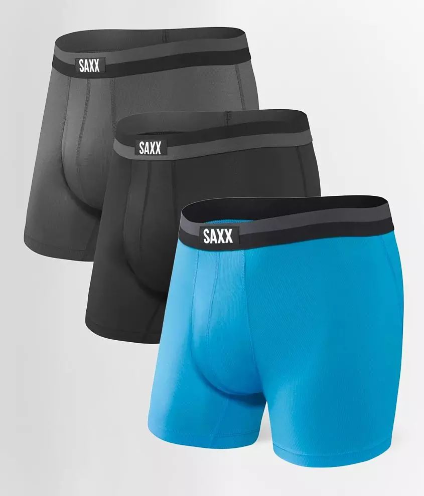 Sport Mesh 3 Pack Stretch Boxer Briefs | Buckle