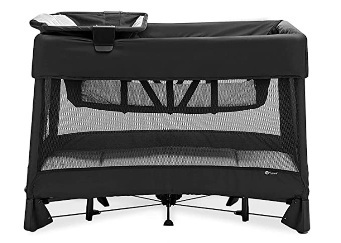4moms Breeze Plus Portable Playard with Removable Bassinet and Baby Changing Station, Easy One-Ha... | Amazon (US)