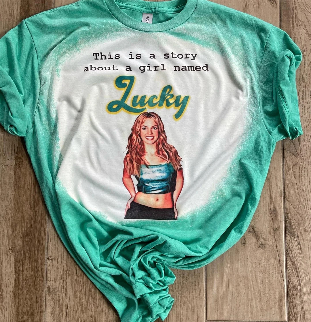 Lucky Britney PNG FILE ONLY - Etsy | Etsy (US)