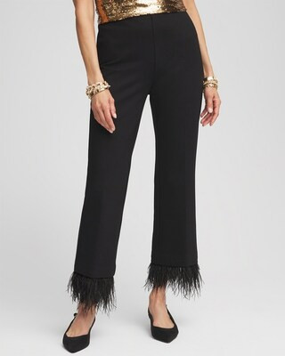 Juliet Feathers Kick Flare Pants | Chico's