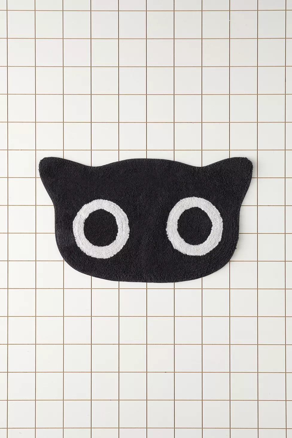 Milo Cat Face Bath Mat | Urban Outfitters (US and RoW)