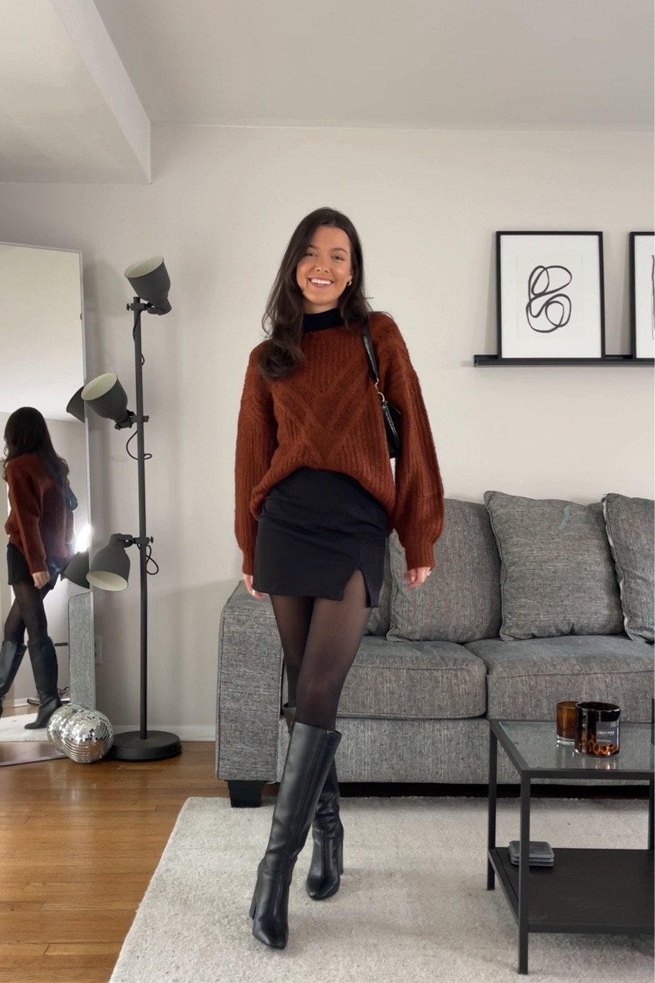 My sweater is from VICI! Linking similar :)

Got a size XS in the skirt, S in the sweater!

#LTKstyletip #LTKSeasonal #LTKunder100