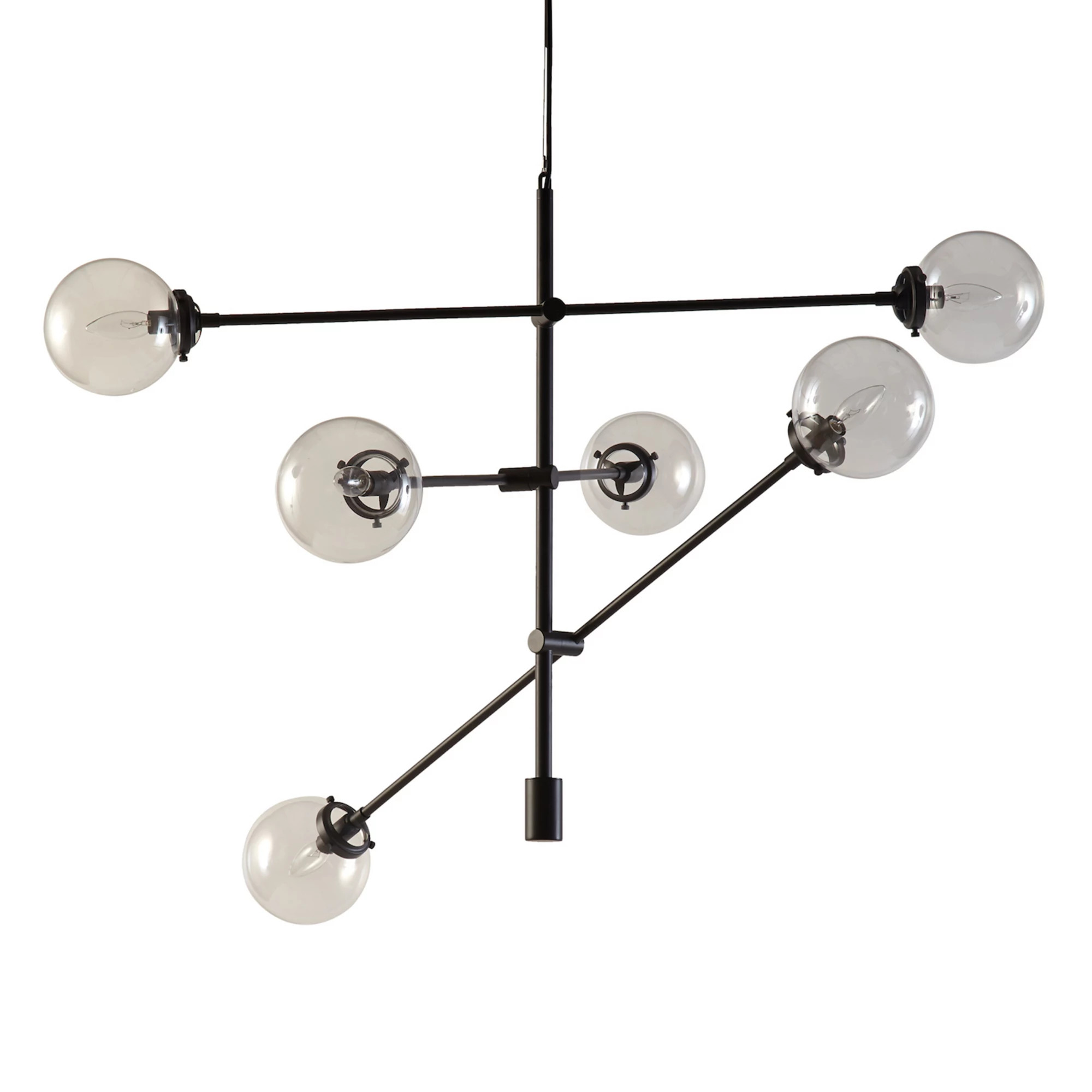 INK+IVY 6-Light Modern Glass Chandelier | Kohl's