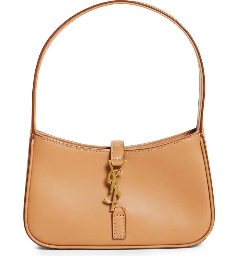 Saint Laurent Micro Le 5 à 7 Leather Hobo | Nordstrom | Nordstrom