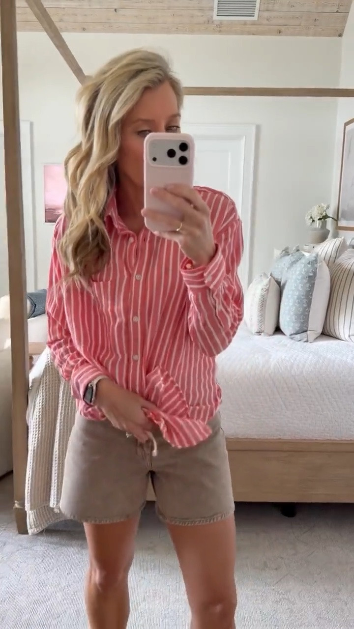 Cute top to throw over a bathing suit! Adding some color to my wardrobe for a trip to Spain!

#LTKgrwm #LTKootd