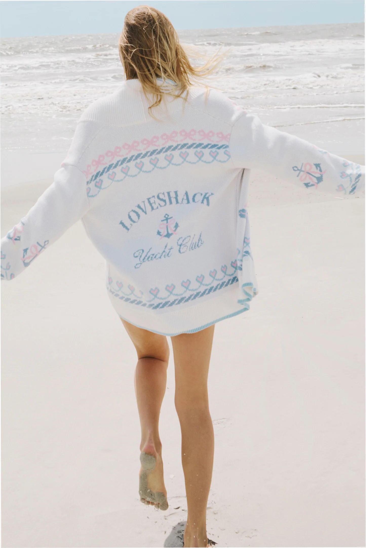 Aribella Yacht Club Cardigan | LoveShackFancy