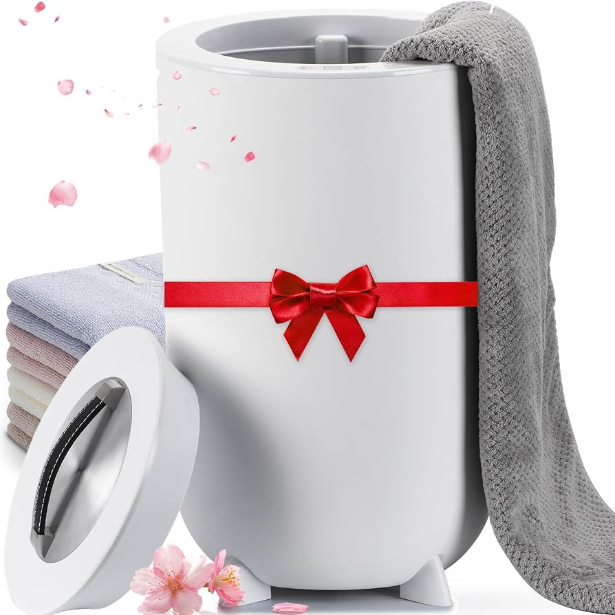 Towel Warmers, Hot Towel Warmers for Bathroom with Aroma Tray, 35L Luxury Towel Warmer Bucket wit... | Amazon (US)