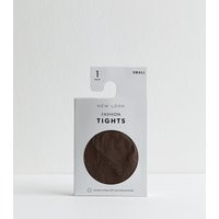 Dark Brown Opaque 70 Denier Tights New Look | New Look (UK)