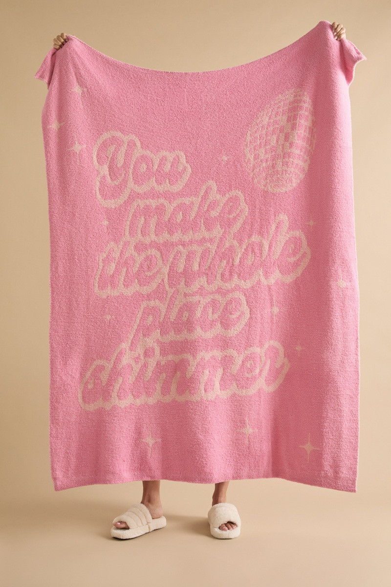 Make The Whole Place Shimmer Blanket | Francesca's