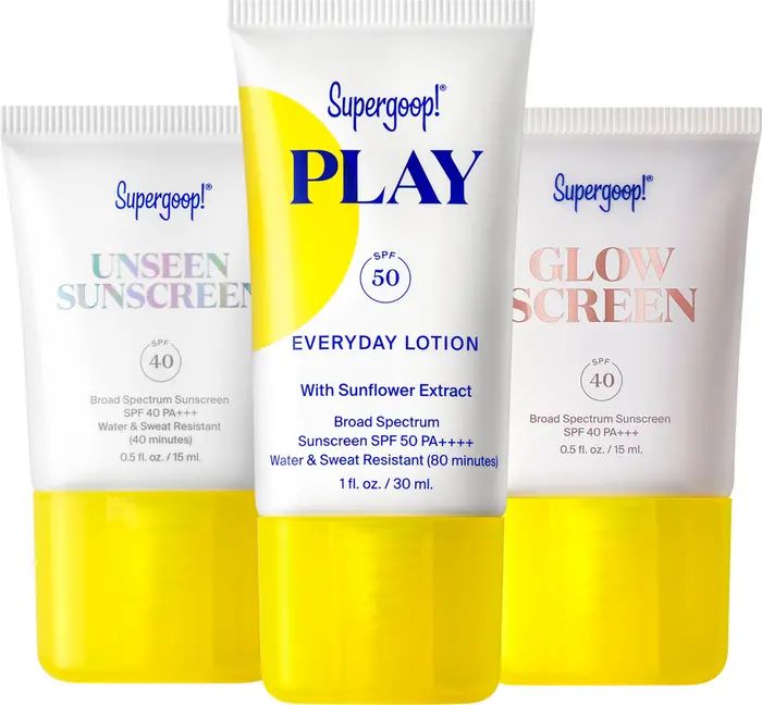 Supergoop!® Supergoop! SPF Bestsellers Sunscreen & Lotion Starter Set | Nordstrom | Nordstrom