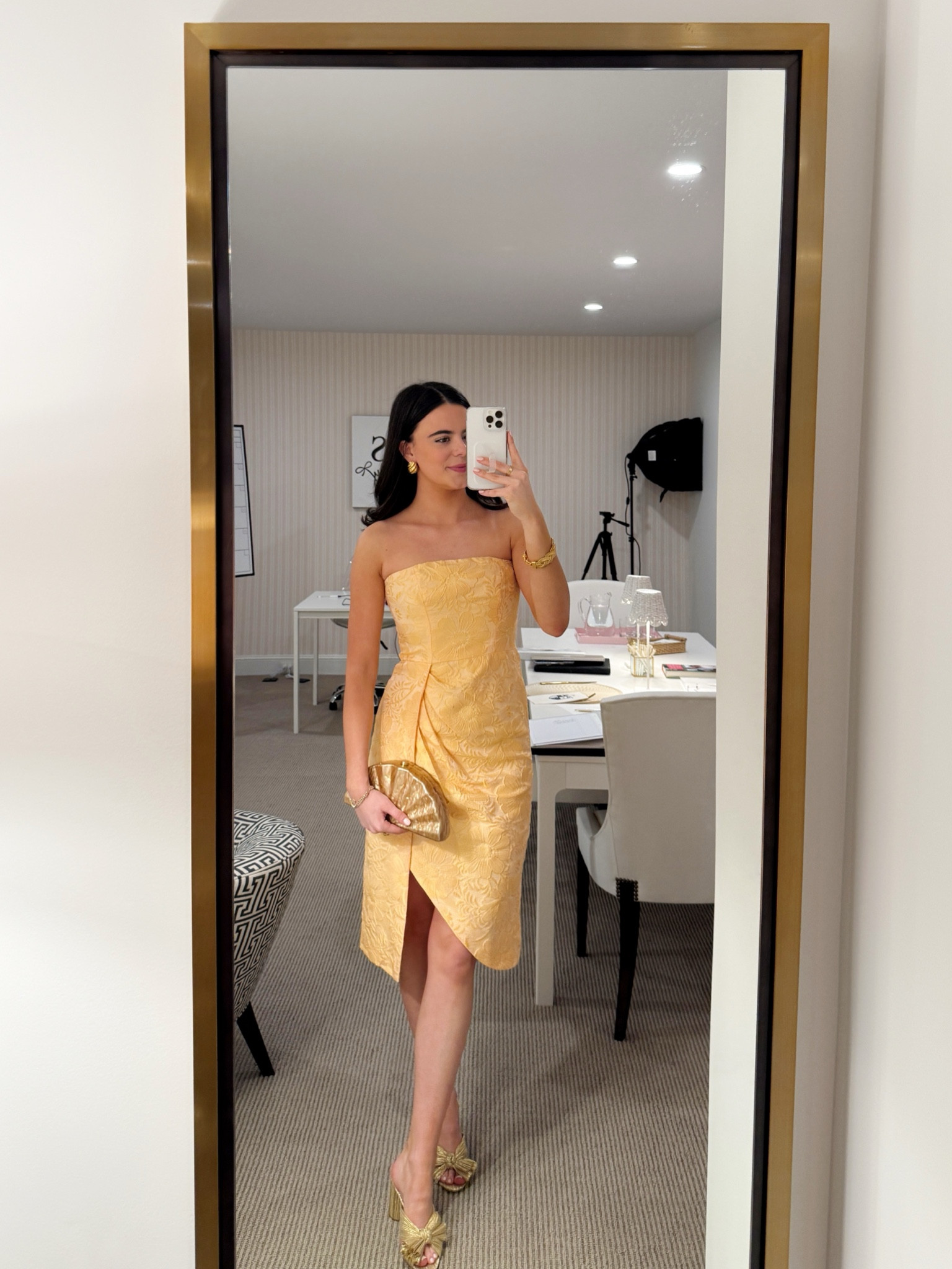 Summer wedding guest look!💛