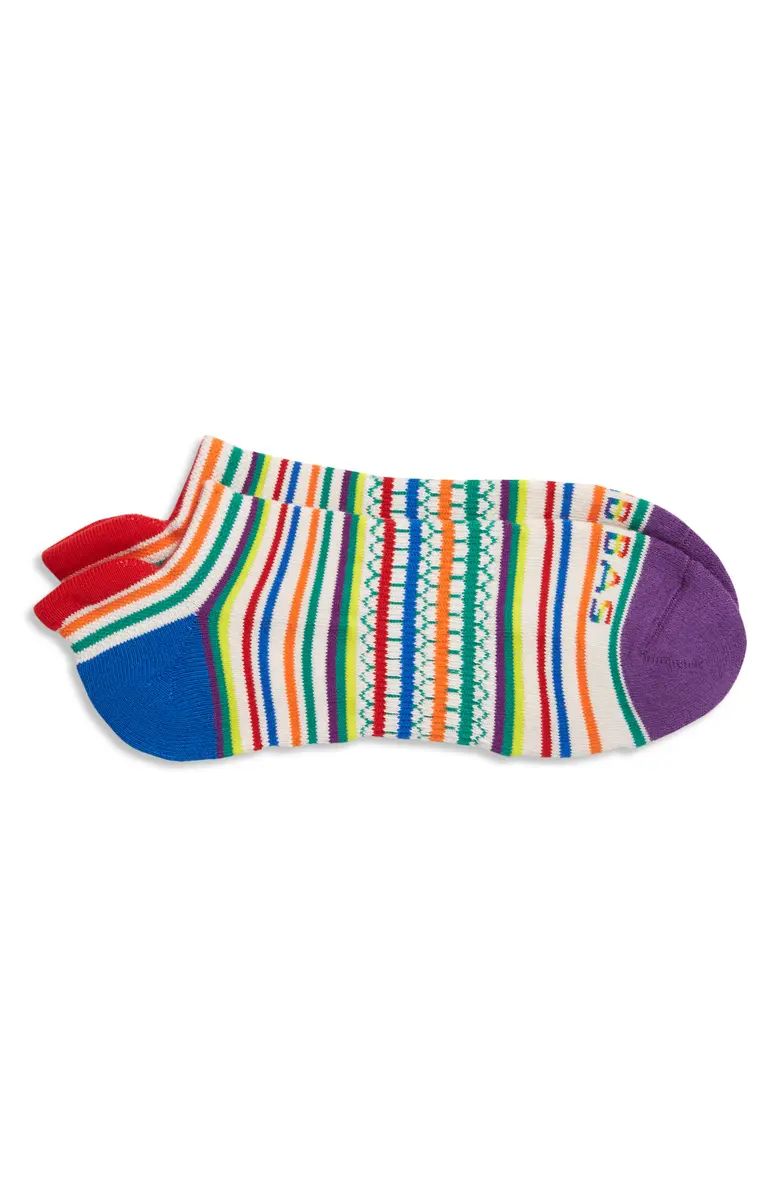 Bombas Pride Rainbow Multistripe Ankle Socks | Nordstrom | Nordstrom
