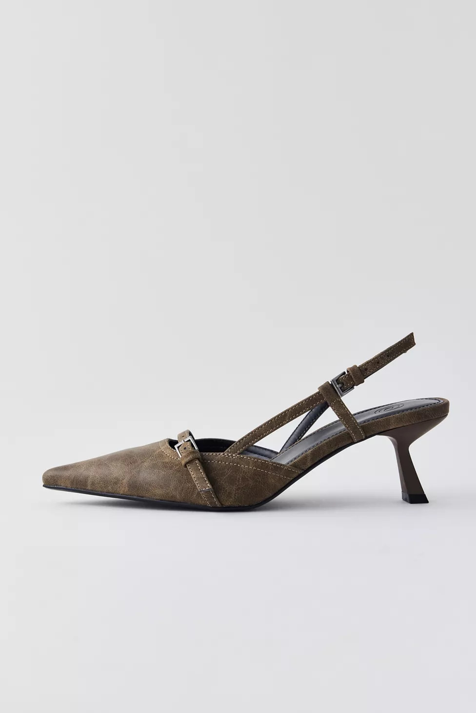UO Capri Buckle Slingback Heel | Urban Outfitters (US and RoW)