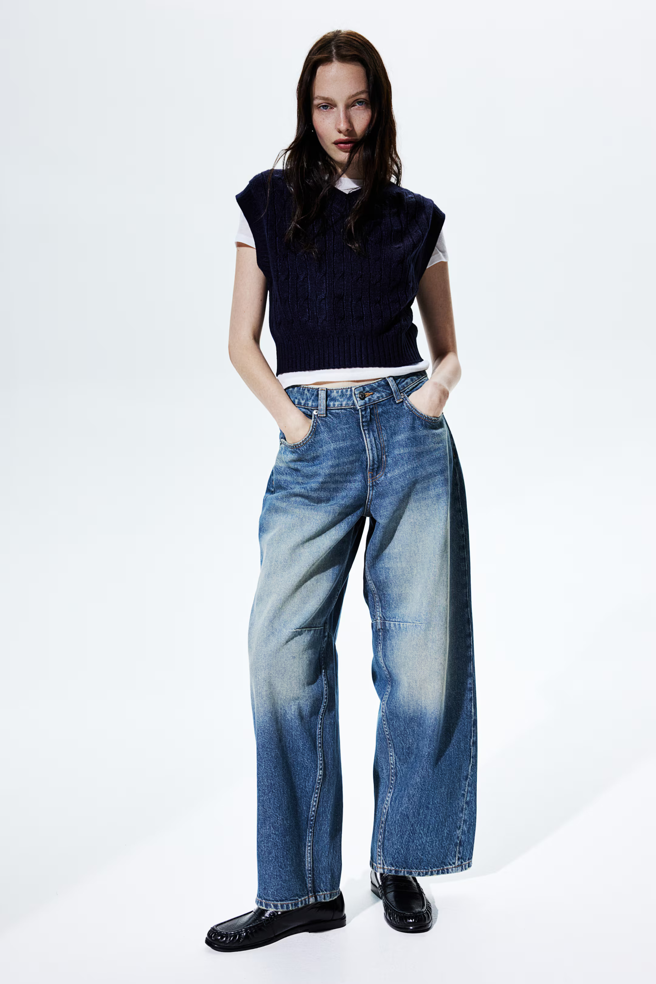 Barrel Regular Jeans - Light denim blue - Ladies | H&M US | H&M (US + CA)