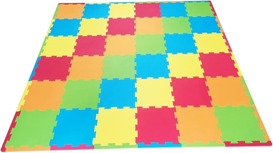 Lennox furniture Foam Puzzle Floor Play Mat 36 Tiles and 24 borders 1.8M *1.8M Multicolor | Amazon (CA)