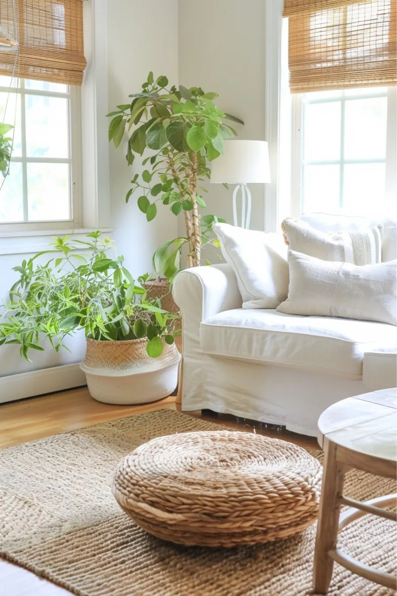 What’s summer without a touch of Mother Nature’s finest? Bring the outdoors in by adorning your space with lush greenery, vibrant blooms, and earthy rattan accents.

From elegant vases filled with freshly picked florals to whimsical planters housing your favorite herbs, let nature’s bounty breathe life into your home.

Boho living room | summer decorating | summer home decor | summer interior | pouf ottoman | plants 

#LTKHome #LTKSeasonal #LTKFindsUnder100