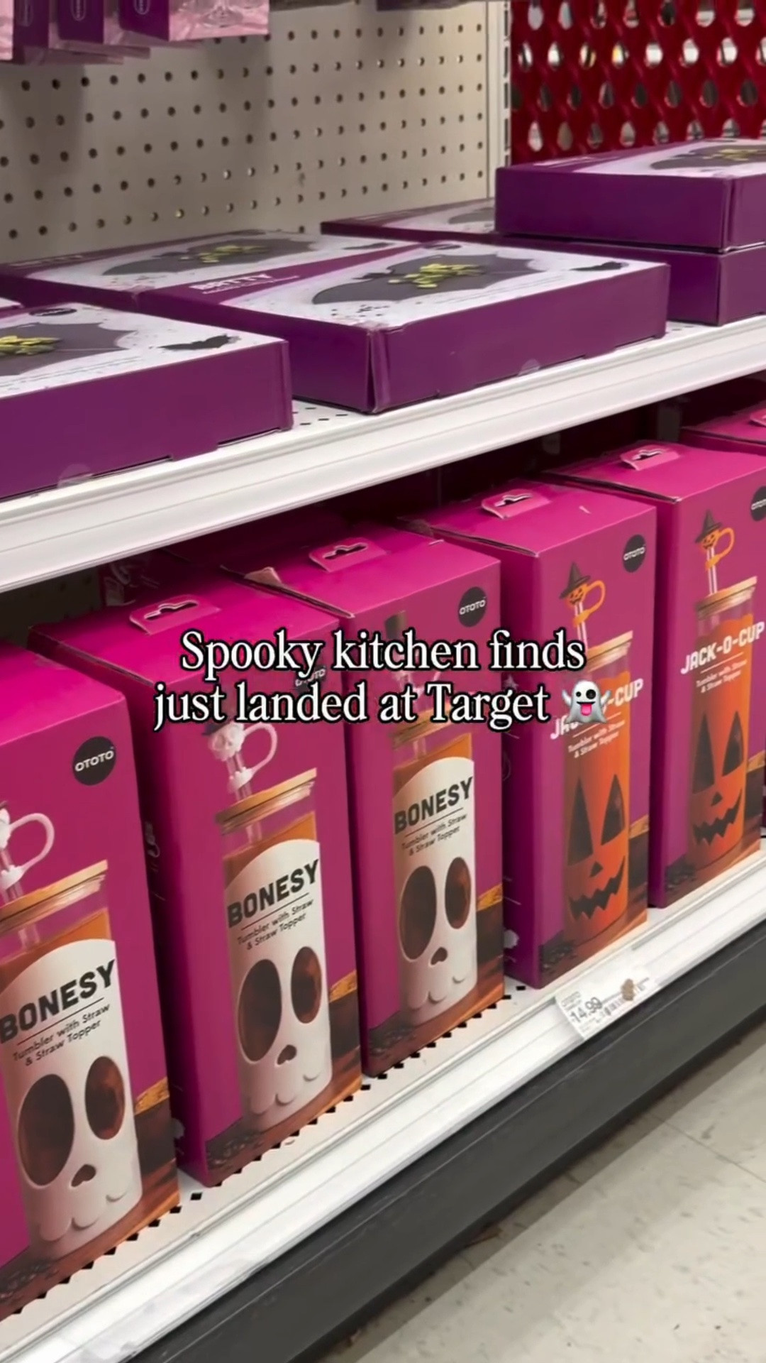 @ototodesign spooky collection is officially at @target! 🦇👻🐈 I grabbed the OTOTO Batty Foldable Plastic Cutting Board + OTOTO Kitty Cut Pizza Cutter Wheel on my latest Target run and had to bring them home for spooky season! #ad

Cute, functional, and such an easy way to add a little Halloween fun to the kitchen! Say SPOOKY below for the 🔗 to shop! Available in select Target stores!

#targetfinds #targethaul #targetmusthaves #targetstyle