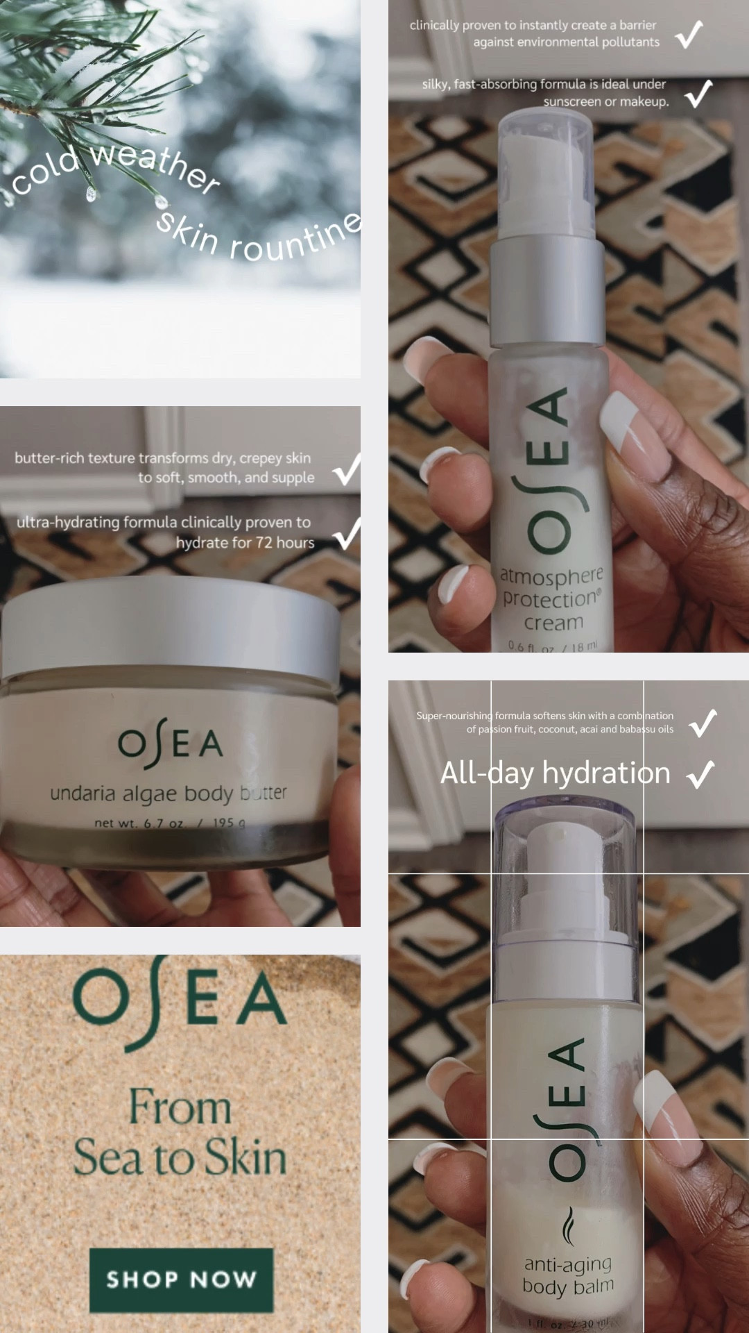 My go to skincare items for this cold weather! These products help moisturize and hydrate my skin and protects it from the cold elements! Bundle your items and invest in the best sellers mini collection for a better value!

#LTKbeauty #LTKHolidaySale #LTKGiftGuide