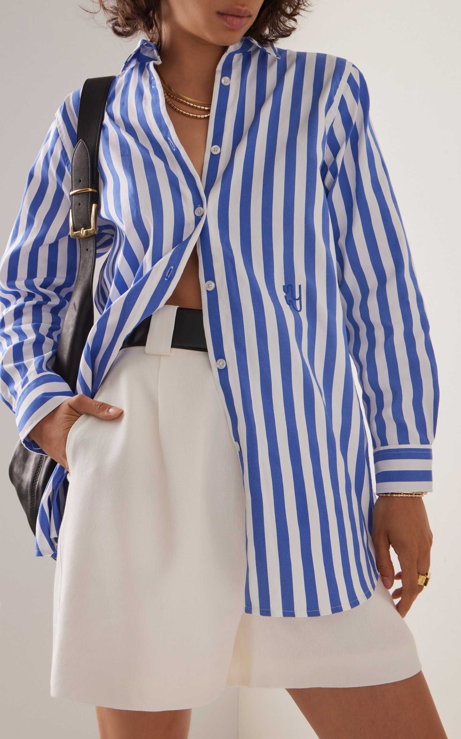 Buoy Striped Poplin Shirt | Moda Operandi (Global)