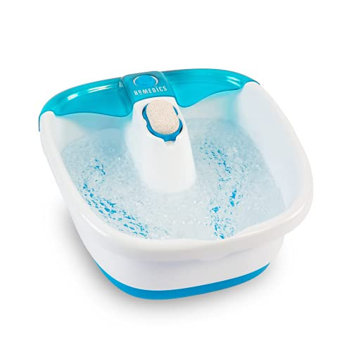 Homedics Bubble Mate Foot Spa, Toe Touch Controlled Foot Bath with Invigorating Bubbles and Splash Proof, Raised Massage nodes and Removable Pumice Stone | Amazon (US)
