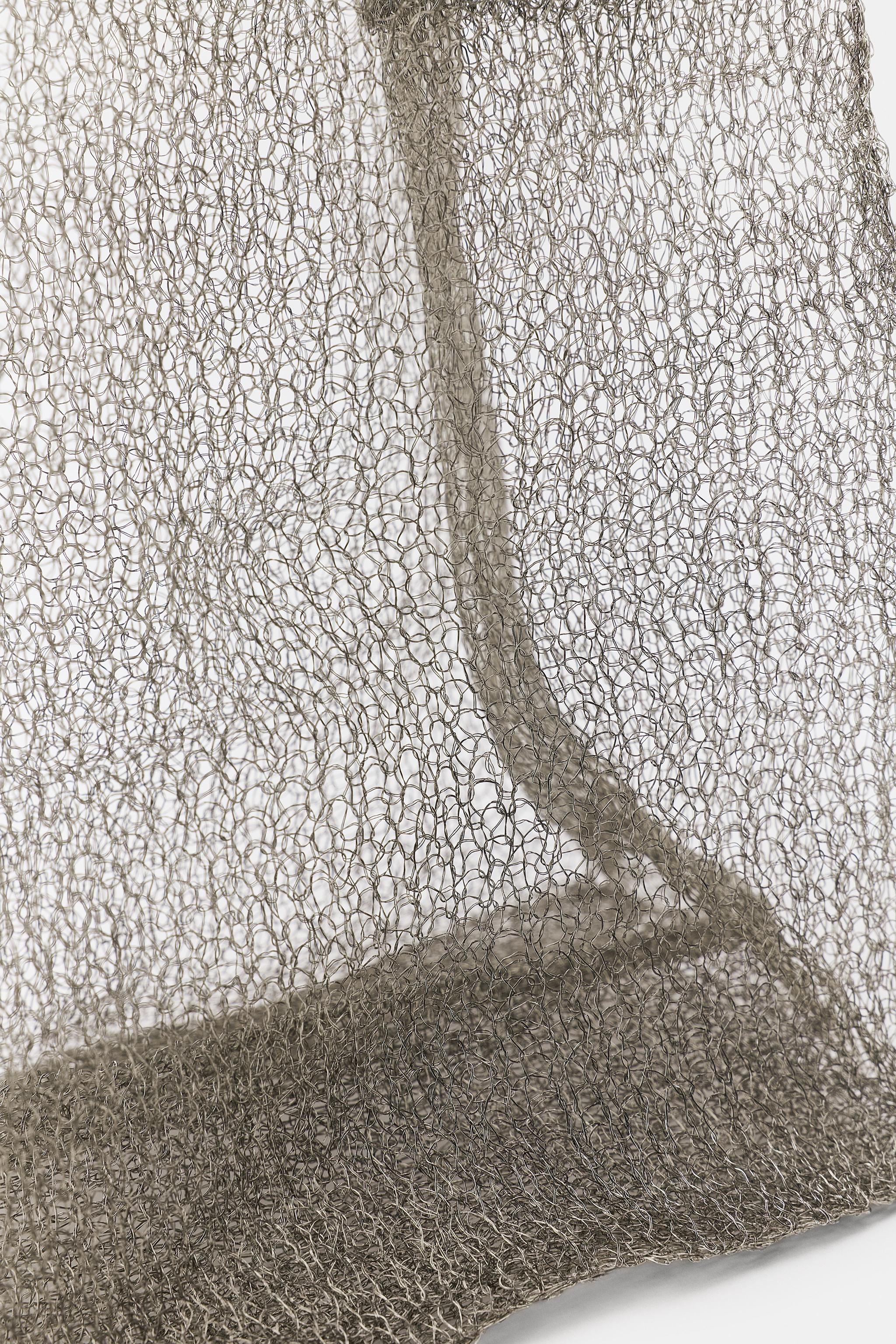 METAL MESH BAG | Zara UK