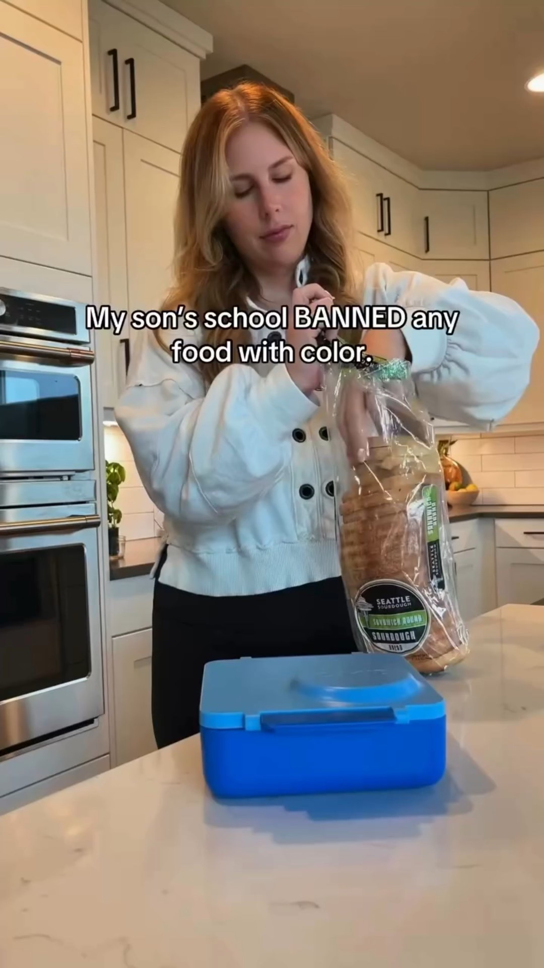 Hold on while I find all the beige foods for his lunches. #satire #schoollunches #elementaryschool