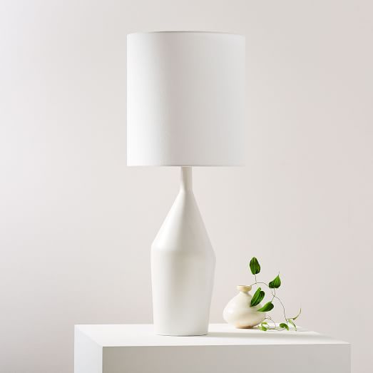 Asymmetry Ceramic Table Lamps (30.5") | West Elm (US)