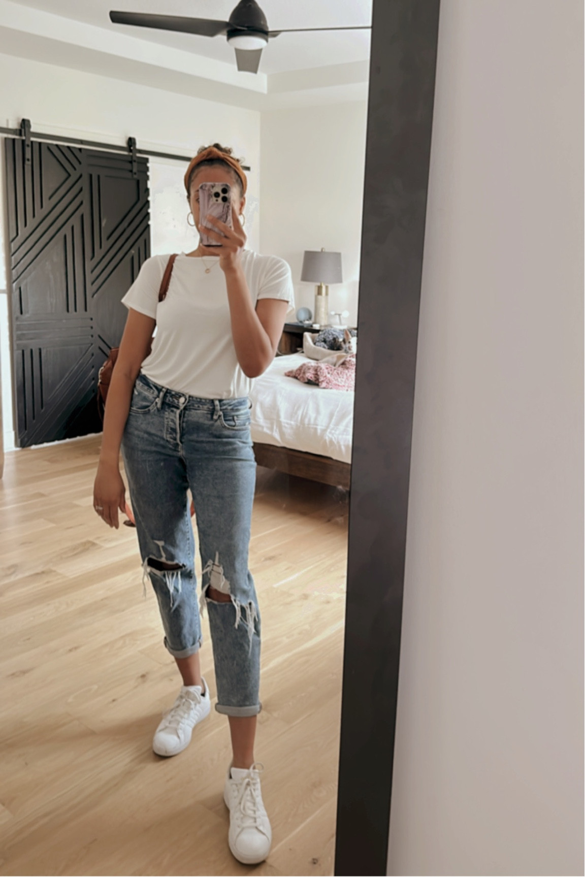 Simple but cute outfit for a day of pre-vacation errands #ootd  

#LTKunder50 #LTKstyletip