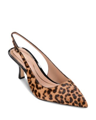 Cole Haan Women's Hansell Animal Print Calf Hair Slingback Pumps    | Bloomingdale's Shoes | Bloomingdale's (US)