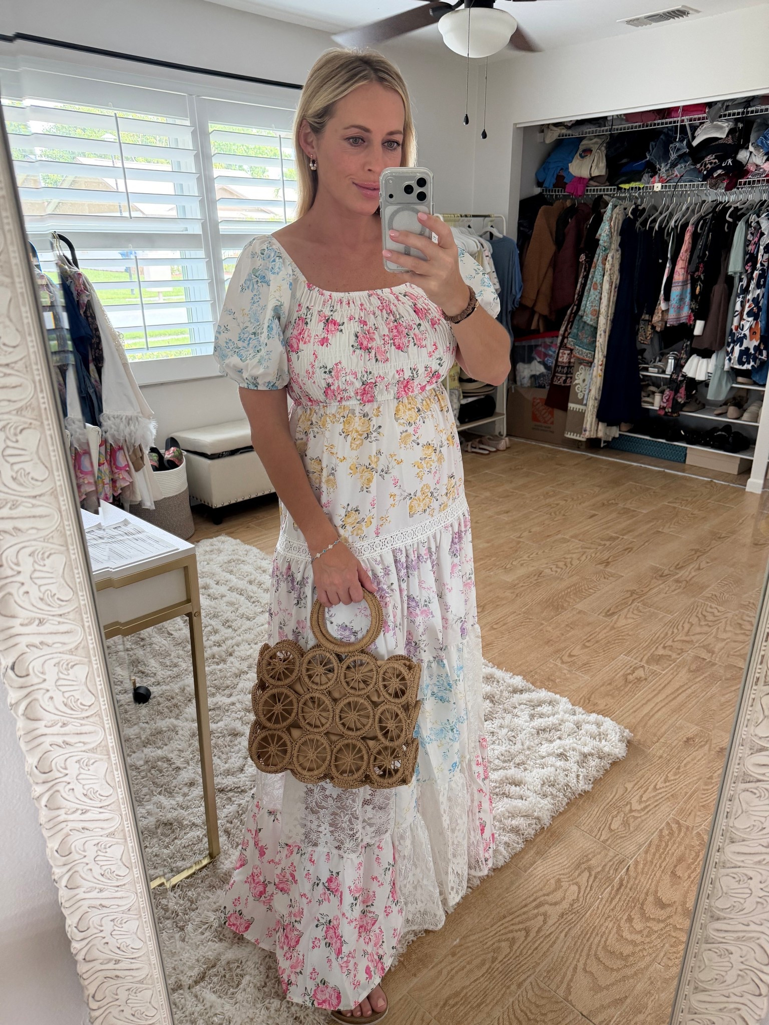 Floral maxi dress @Chicwish 

#LTKMidsize #LTKWedding #LTKSeasonal