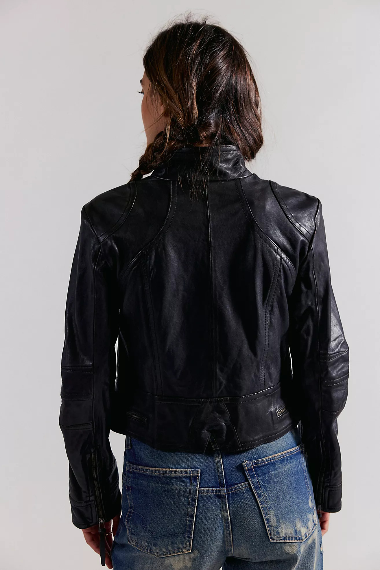 We The Free Circe Leather Jacket | Free People (Global - UK&FR Excluded)
