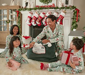 Candy Cane Village Family Pajama Collection | Pottery Barn Kids